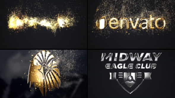 GoldenSilver Logo - VideoHive 20888217