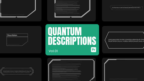 Quantum Descriptions 01 - VideoHive 45496943