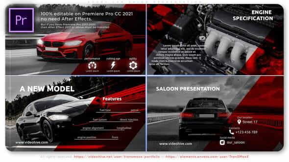 Sport Car Salon Presentation - VideoHive 32678070