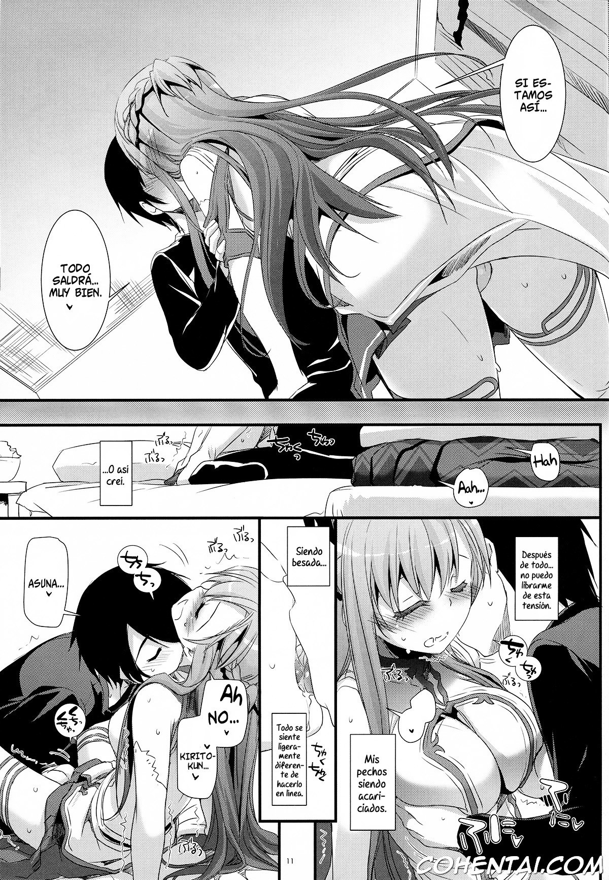 D.L. action 70 (Sword Art Online) xxx comics manga porno doujin hentai español sexo Asuna Yuuki Kazuto Kirigaya | Kirito Sword Art Online