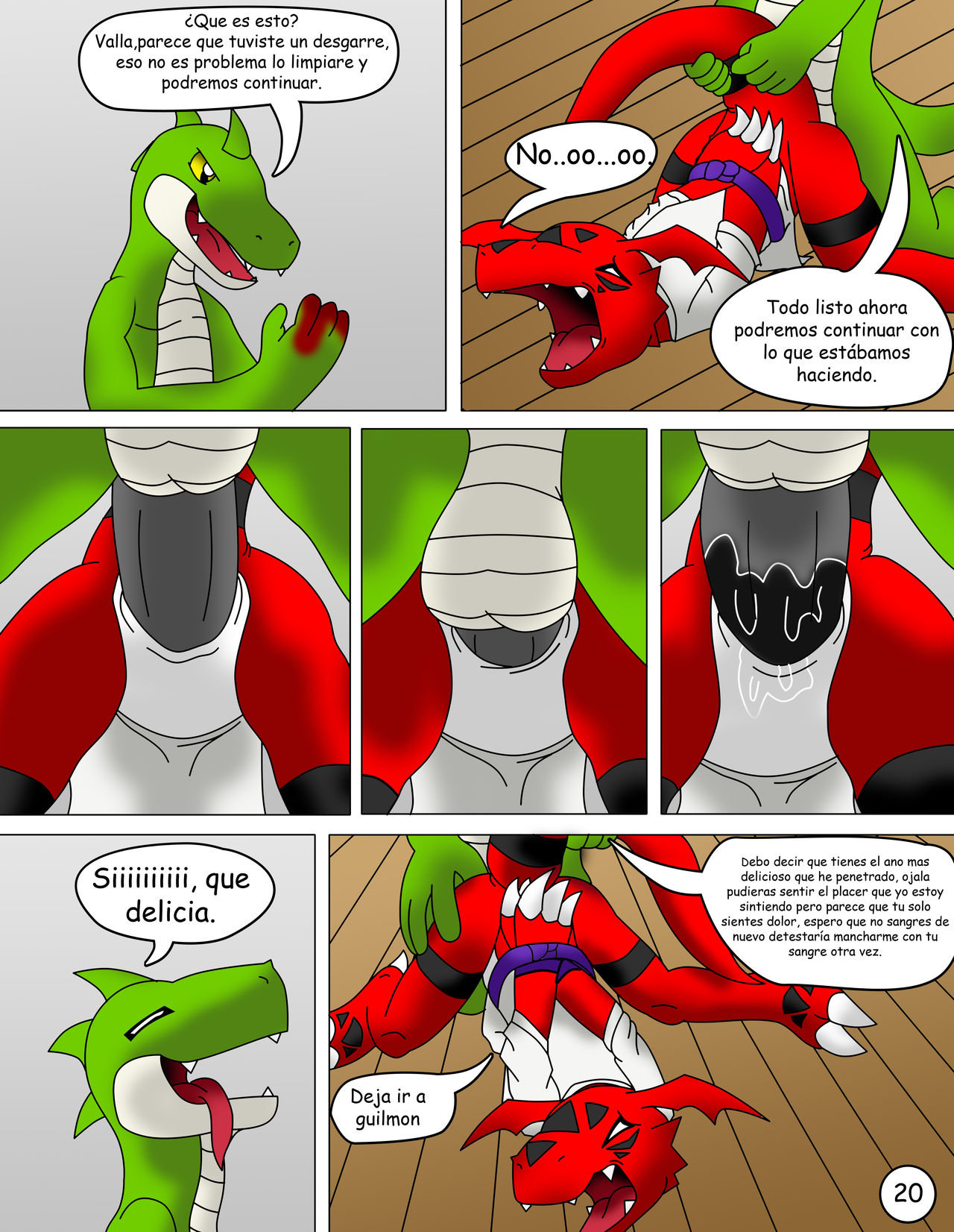 Guilmon Practica Karate - 20