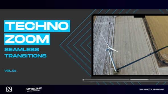 Techno Zoom Transitions Vol 01 - VideoHive 48826742