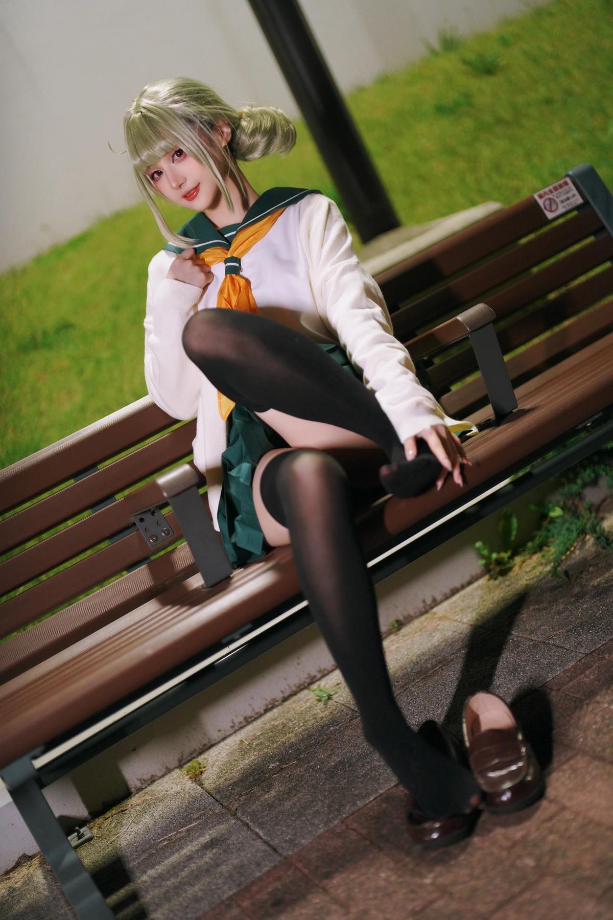 Cosplay 幼愛Youmeko – 小琪舞JK制服(42)