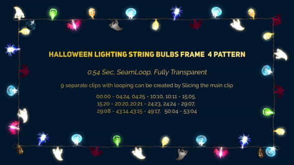 Halloween Lighting String Bulbs Frame4 - VideoHive 28972725