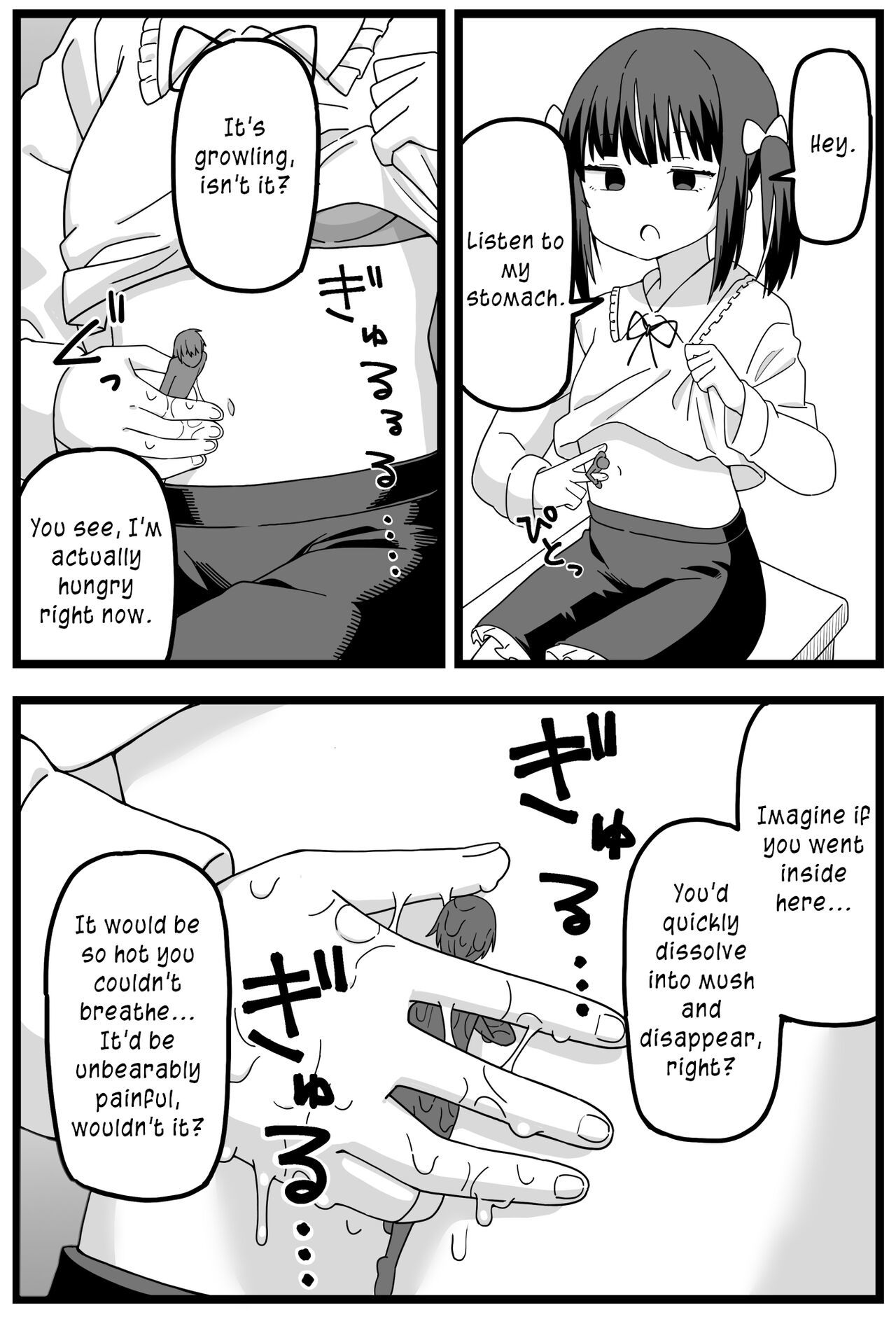 [Shiheki] Uwaki ga Barete Kanojo ni Chiisaku Sarete Taberareru Manga  Caught Cheating, Shrunk, and Eaten by His Girlfriend [English]