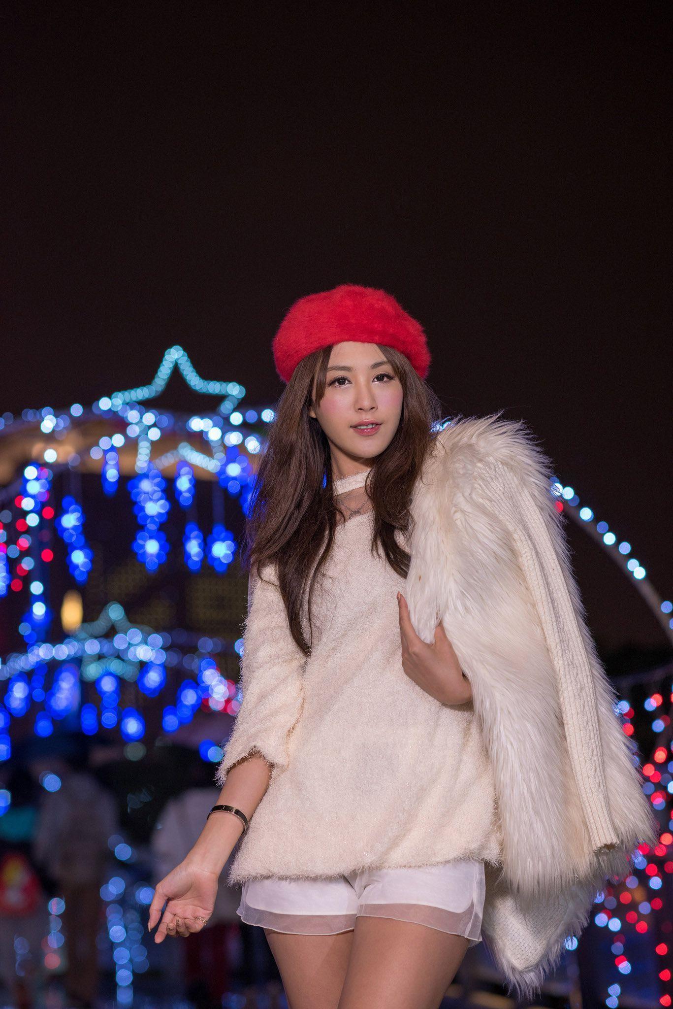台湾美女夏晴MISO《圣诞外拍》写真集(59)