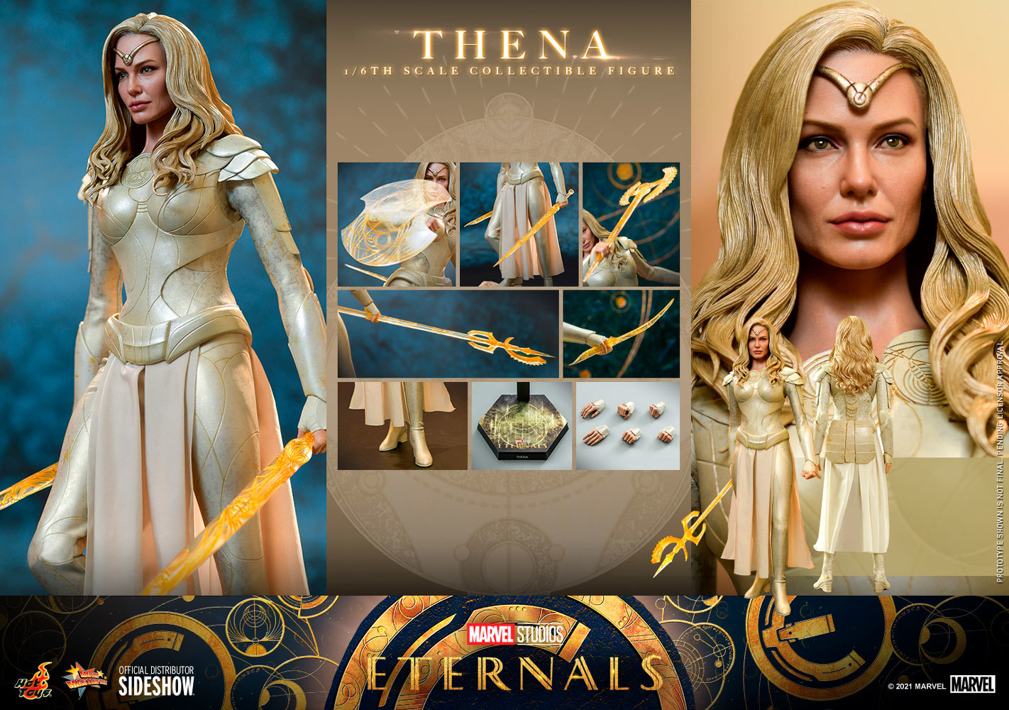 ETERNALS Thena Is Ready For War In New Hot Toys Figure - Get Your Comic On