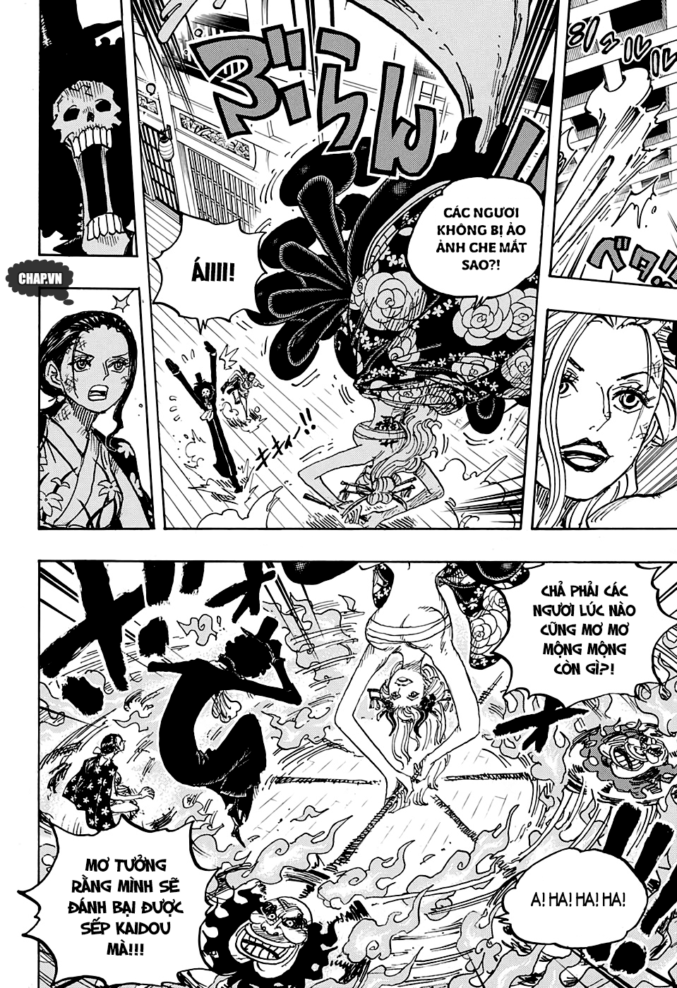 One Piece Chapter 1020 - Robin VS. Black Maria | Diễn Đàn Truyện Tranh