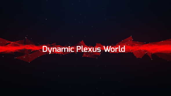 Dynamic Plexus World - VideoHive 12523473