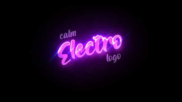 Calm Electro Logo - VideoHive 34389459