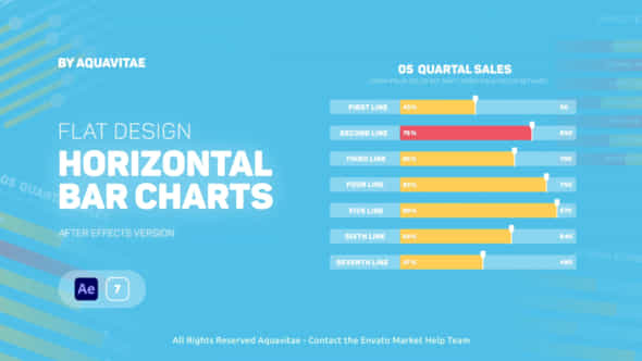 Flat Infographics Horizontal - VideoHive 39029785