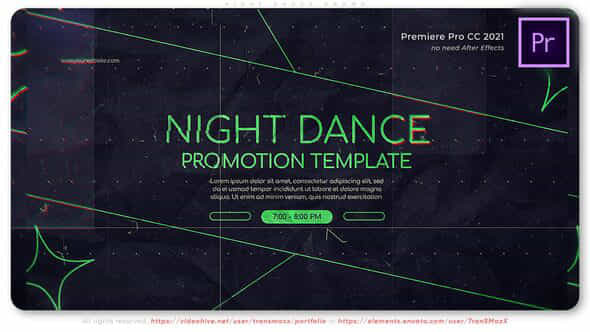 Night Dance Promo - VideoHive 43613711