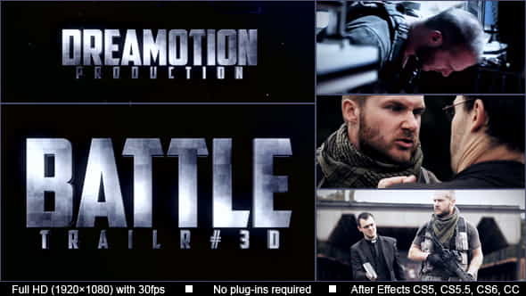 Action Trailer (BATTLE) - VideoHive 17414270