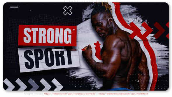 Strong Sport Promo - VideoHive 53887756