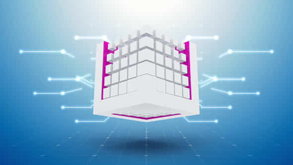 Cube Technology Logo - VideoHive 36176334