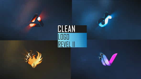 Clean Logo Reveal II - VideoHive 34596208