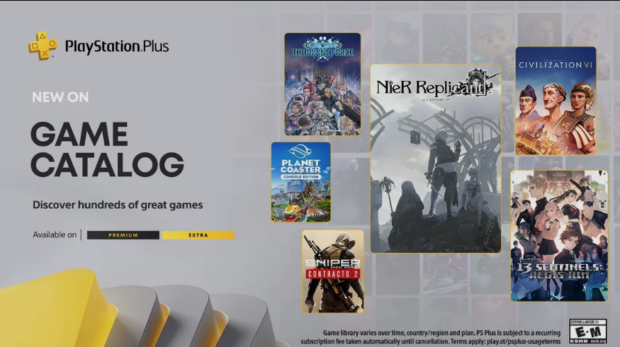 Εντυπωσιακές προσθήκες στην Playstation Plus Extra και Premium συνδρομή