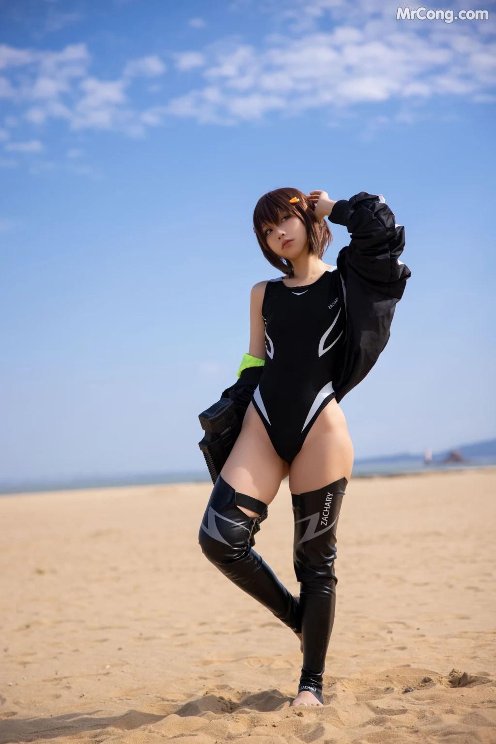 Coser@G44不会受伤 Vol.089: 水泳部的部長 (57 photos)(39)