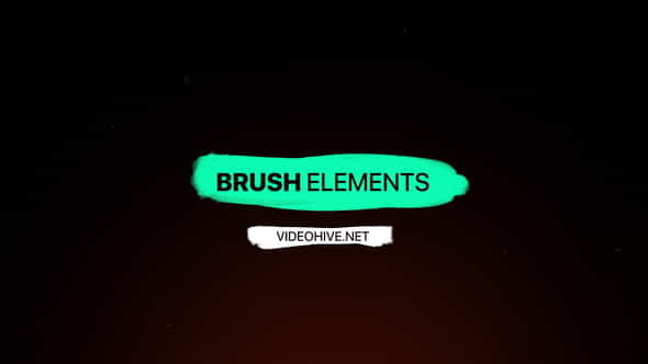 Brush Elements - VideoHive 23717296