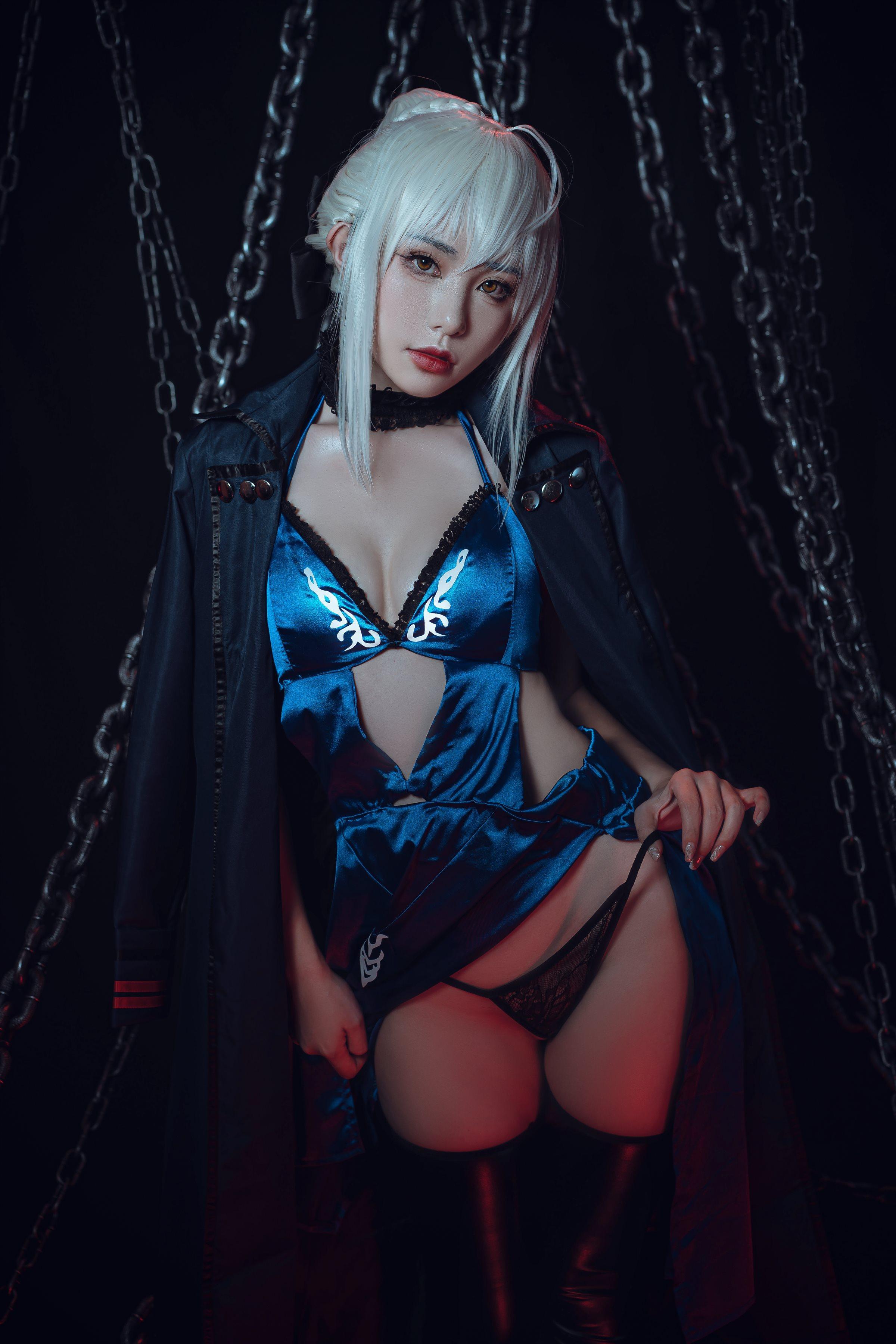 爆机少女喵小吉 Nekokoyoshi - 七月 Fate stay night 黑呆 - Saber Alter(3)