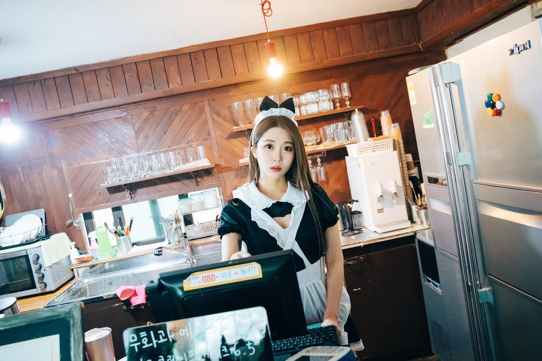 Jeong Bomi 정보미, [Loozy] Maid Cafe +S.Ver Set.03(1)