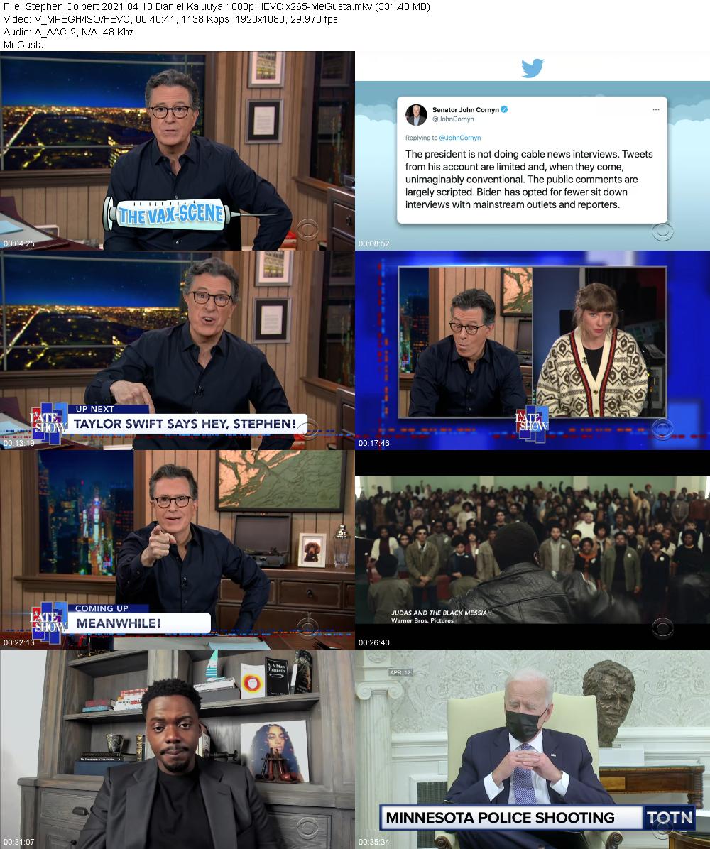 Stephen Colbert 2021 04 13 Daniel Kaluuya 1080p HEVC x265