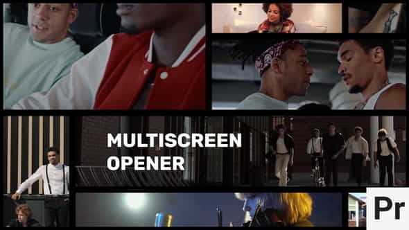 Multiscreen Opener | Essential Graphics - VideoHive 35182213