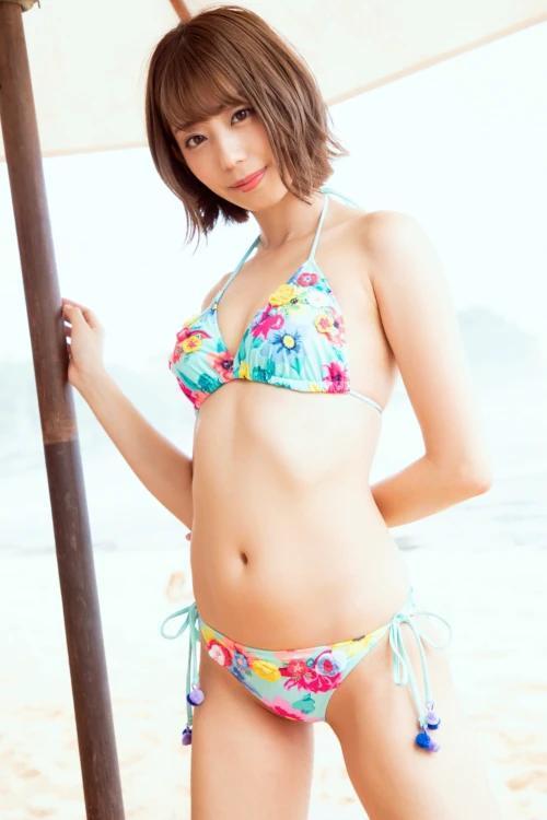 Natsumi Yamagishi 山岸奈津美, FLASHデジタル写真集 [RESORT STYLE] Set.04