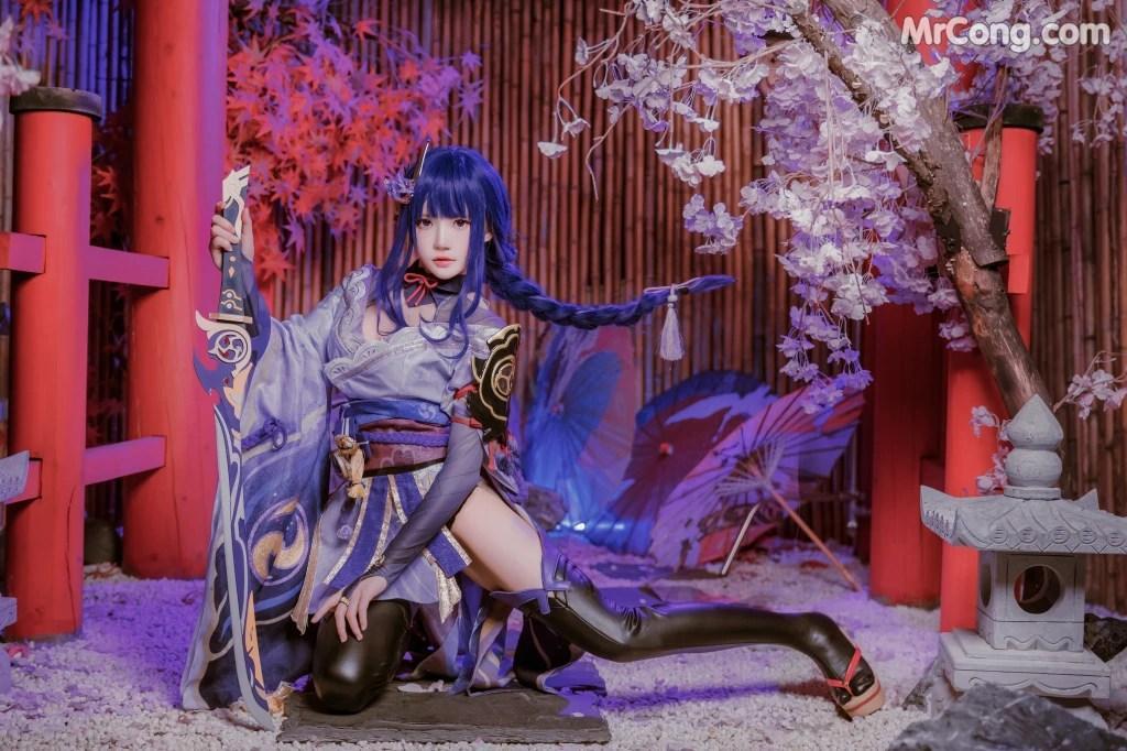 Coser@桜桃喵 Vol.139: 雷电将军+花絮 (51 photos )(41)