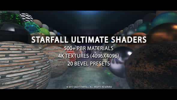 Starfall Ultimate Shaders - VideoHive 43269031