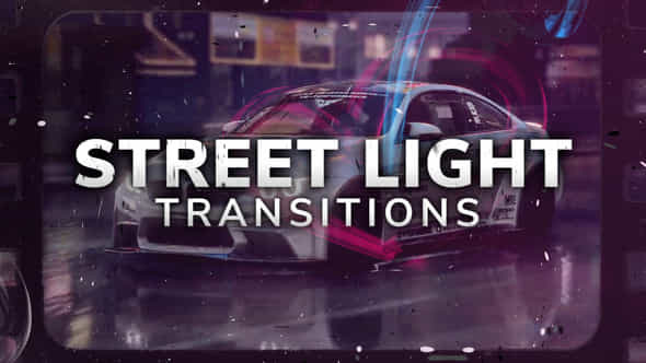 Street Light Transitions - VideoHive 49678917