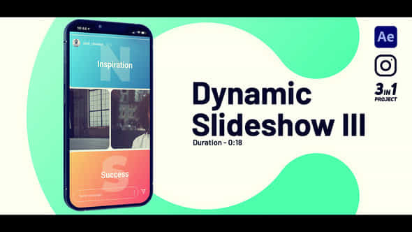 Dynamic Slideshow Vertical - VideoHive 44942006