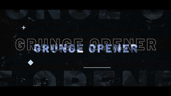 Grunge Opener - VideoHive 43145214