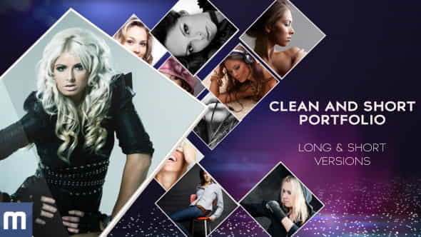 Clean And Short Portfolio - VideoHive 3678449