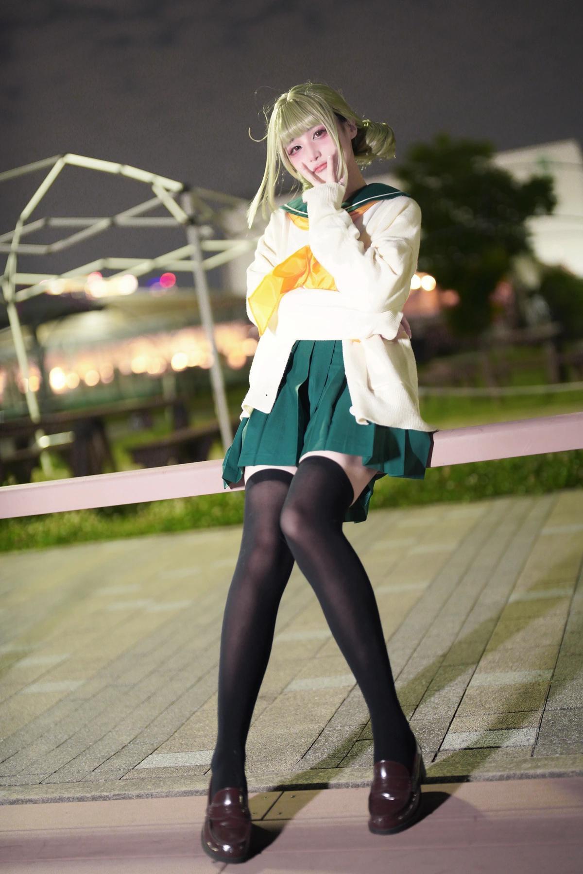 Cosplay 幼愛Youmeko – 小琪舞JK制服(19)