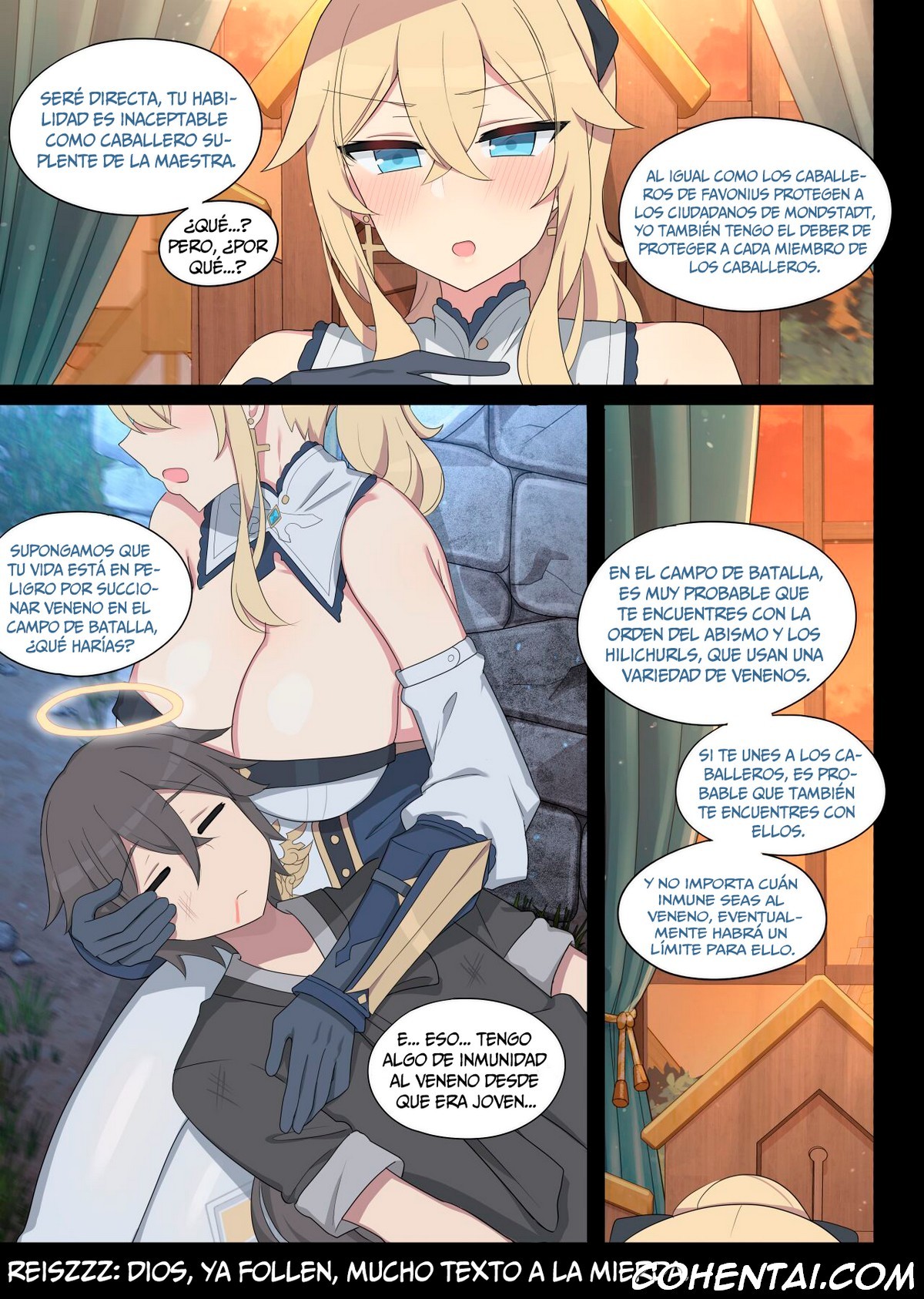 Jean 1-3 (Genshin Impact) xxx comics manga porno doujin hentai español sexo Genshin Impact Jean Gunnhildr