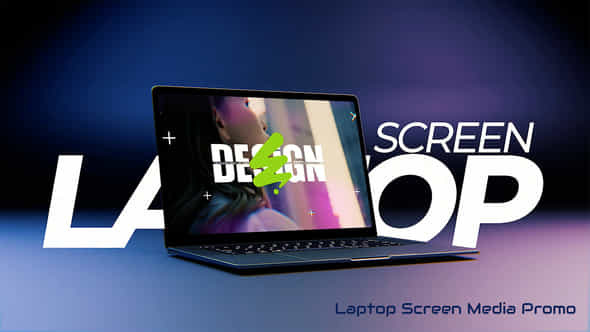 Elegant Laptop Screen Mockup - VideoHive 58496624