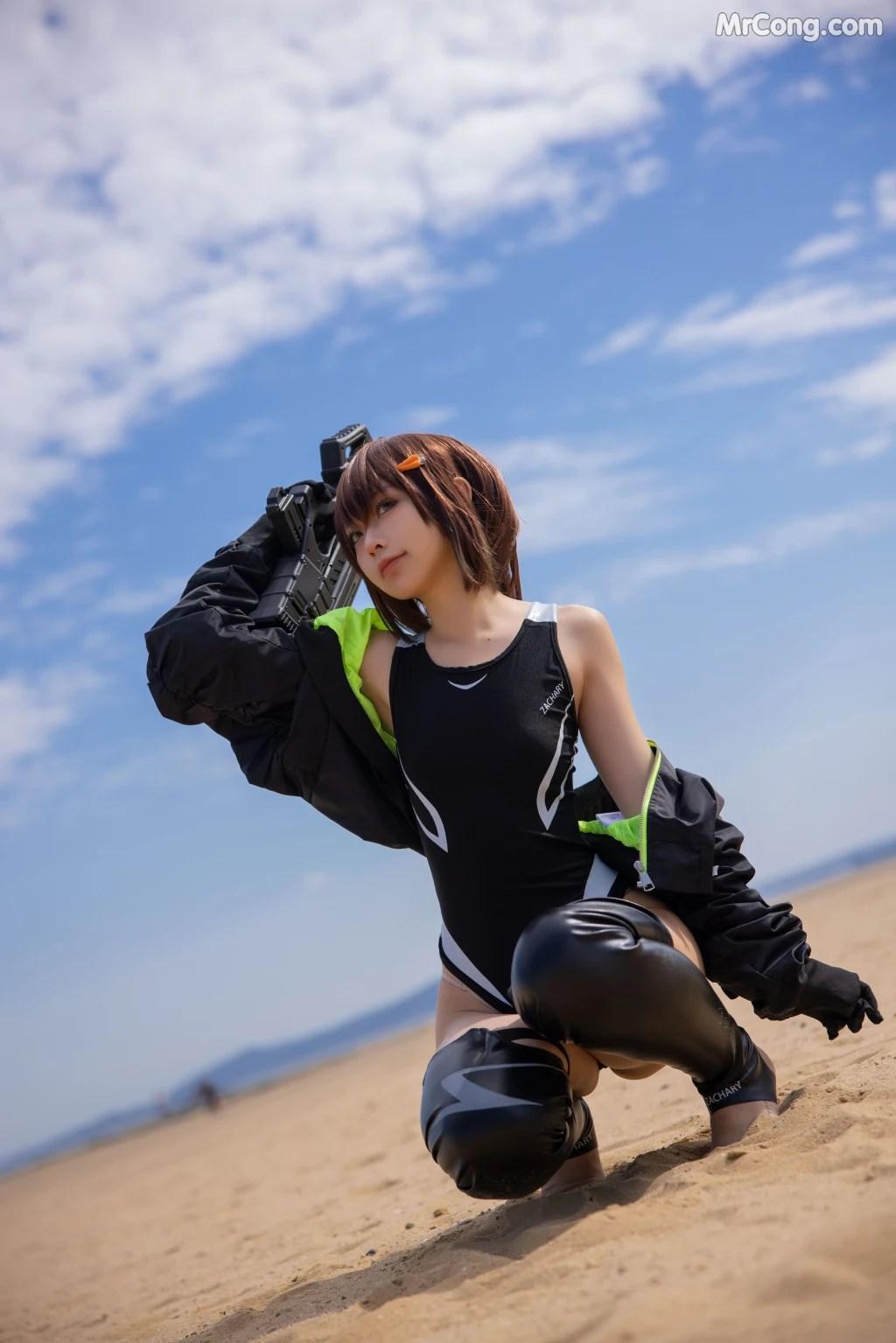 Coser@G44不会受伤 Vol.089: 水泳部的部長 (57 photos)(24)