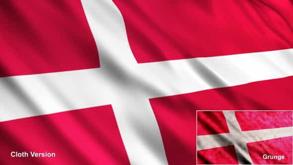 Denmark Flags - VideoHive 24401248
