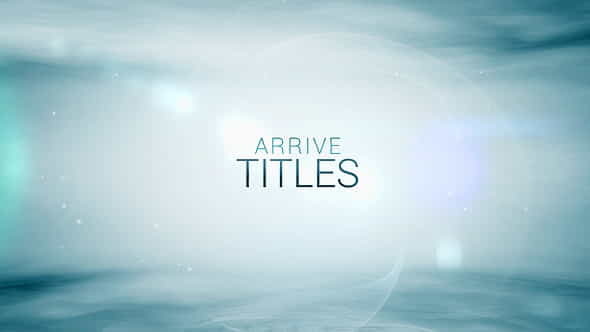 Arrive Titles: Lights and Lines - VideoHive 18424710