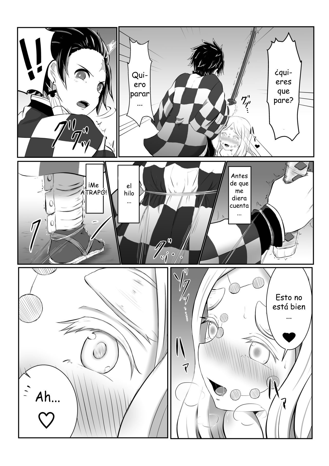 [Shironeko Nokiki] Hinokami Sex. (Kimetsu no Yaiba) [Spanish]