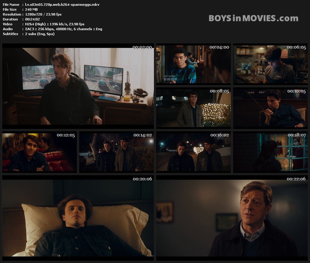 Love, Victor s03 (2022) | Boys in movies [BiM]