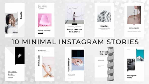 Minimal Instagram Stories - VideoHive 30175852