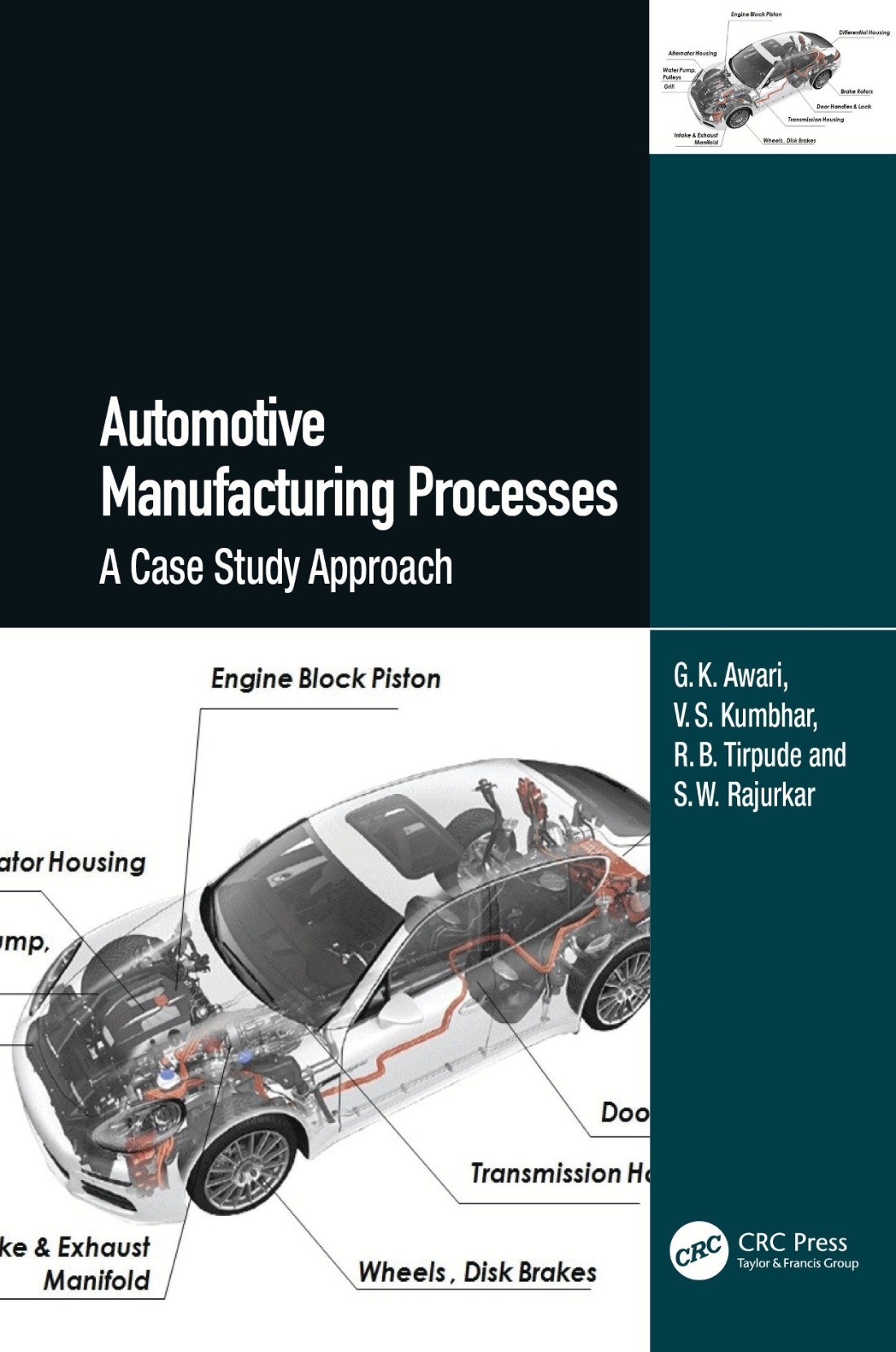 Case study approach. Structure of Automotive Manufacturing infografics.