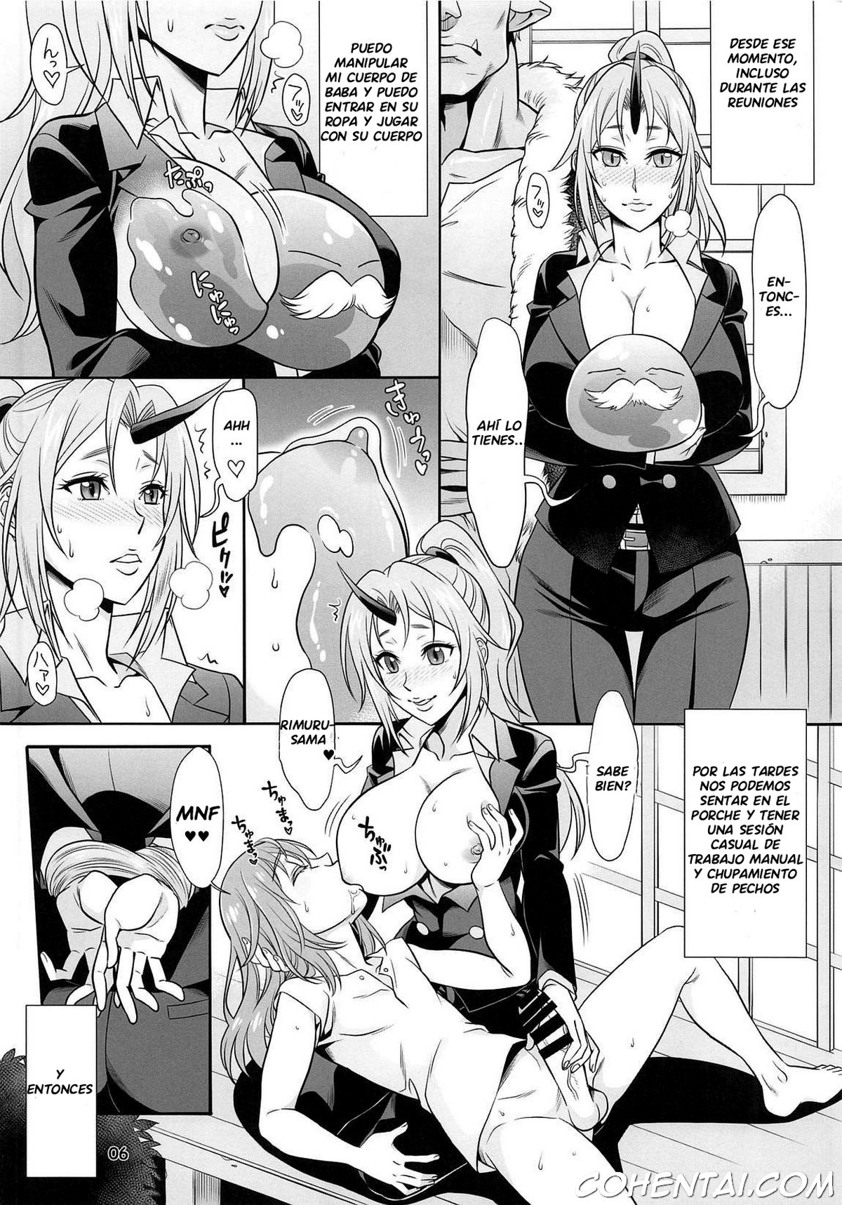 SECRET (Tensei Shitara Slime datta Ken) xxx comics manga porno doujin hentai español sexo 