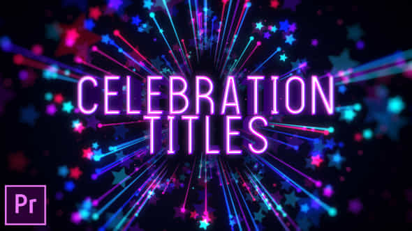 Celebration Titles Premiere Pro - VideoHive 49425066