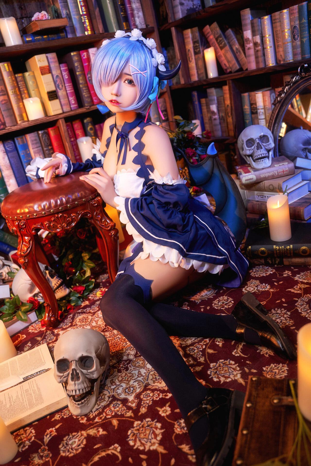 [猫君君] 雷姆小恶魔 Rem Little Devil(15)