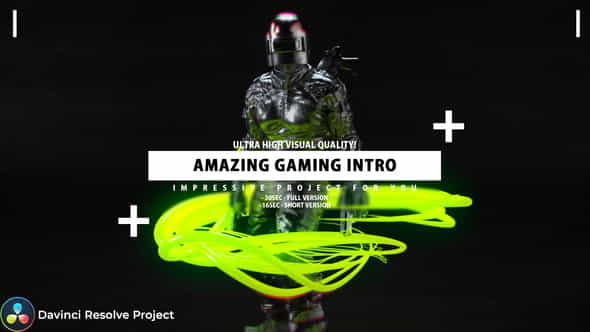 Gaming Intro - Gamer channel - VideoHive 35478244