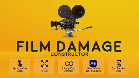 Film Damage Constructor - VideoHive 51527017