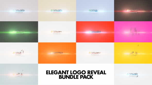Elegant Logo Reveal Bundle Pack - VideoHive 16440550